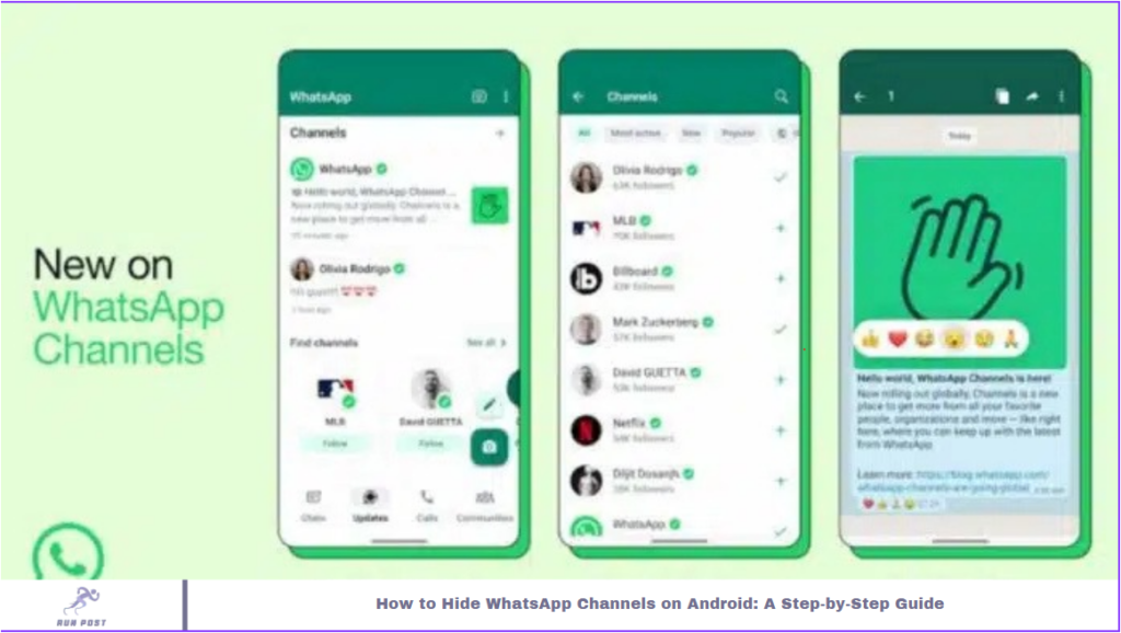 How to Hide WhatsApp Channels on Android