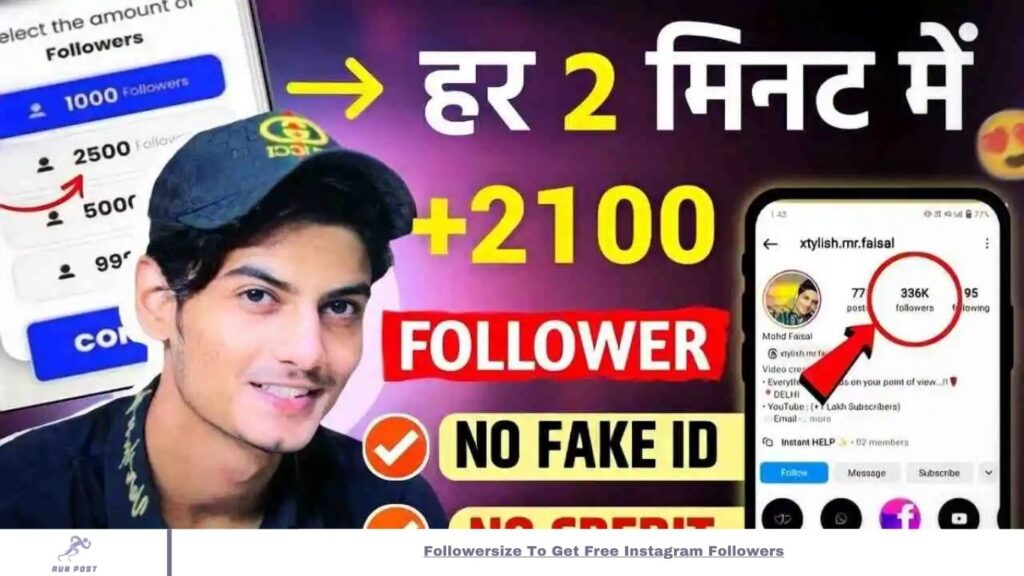 Followersize To Get Free Instagram Followers